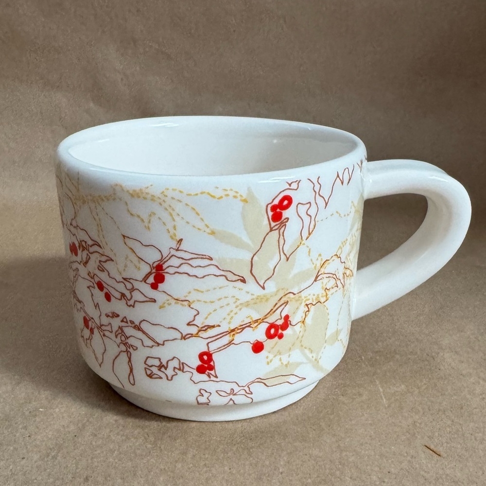 Starbucks 2009 Coffee Bean Plant 10oz/295ml Coffee Mug.